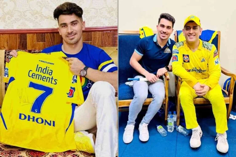 Rahmanullah Gurbaz thanks MS Dhoni for sending jersey