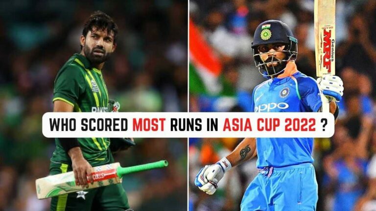 Most Runs in Asia Cup 2022