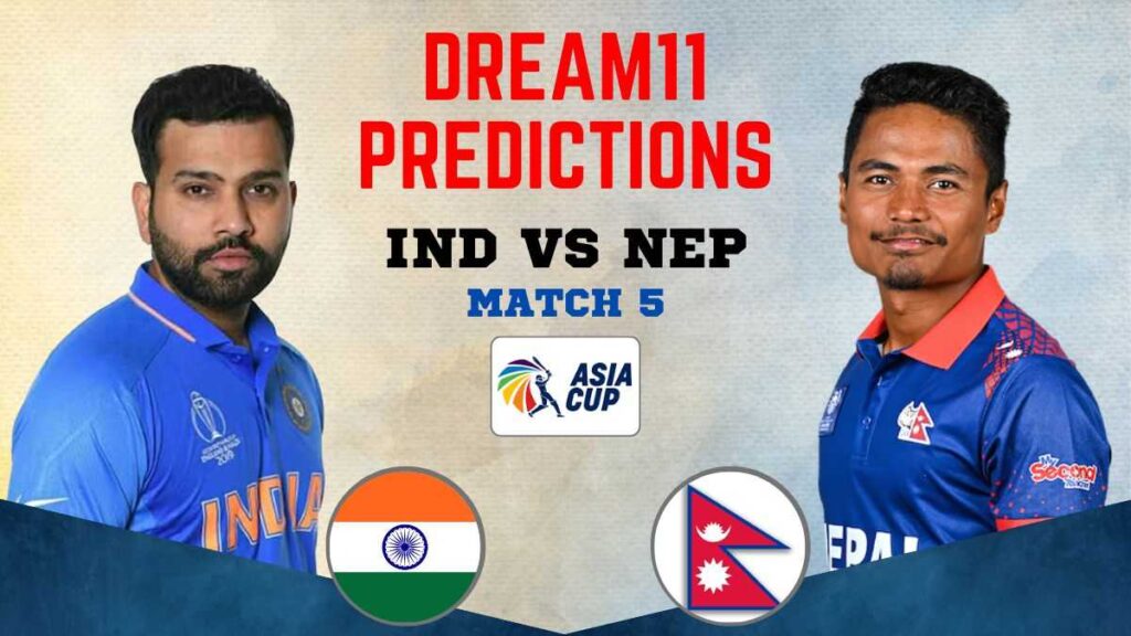 IND vs NEP Dream11 Predictions
