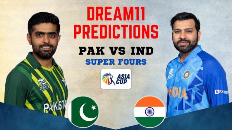 PAK vs IND Dream11 Predictions