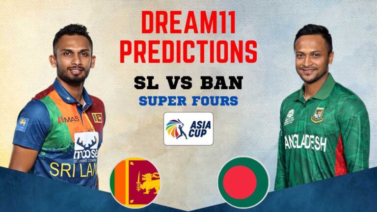 SL vs BAN Dream11 Predictions
