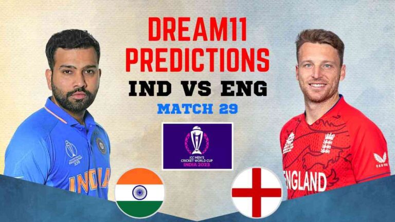 IND vs ENG Dream11 Prediction
