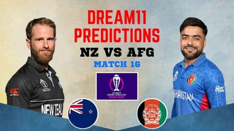 NZ vs AFG Dream11 Prediction