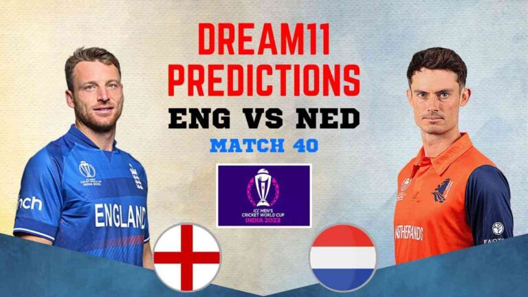 ENG vs NED Dream11 Prediction