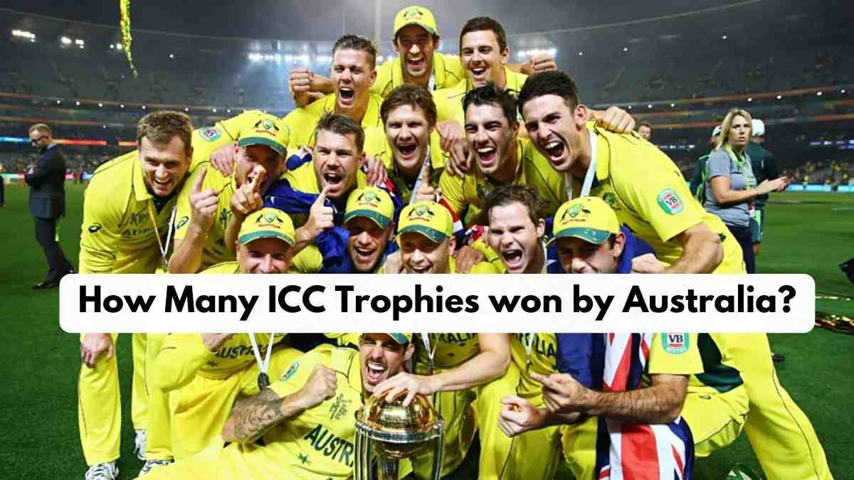 ICC trophies won by Australia