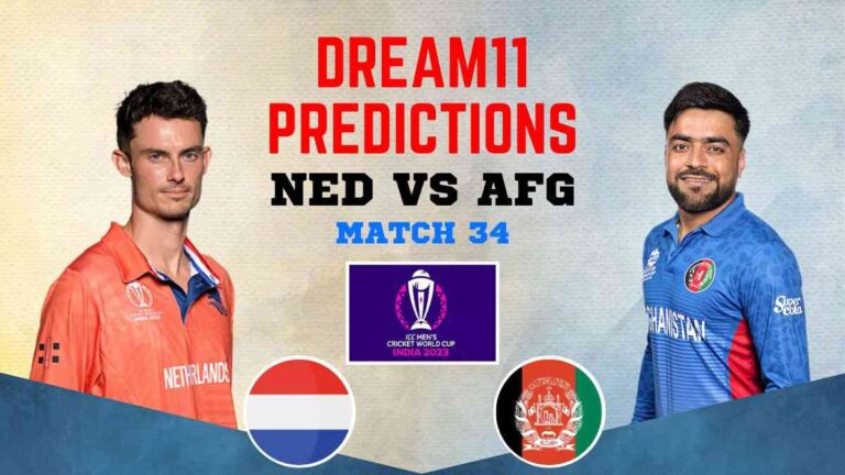 NED vs AFG Dream11 Prediction