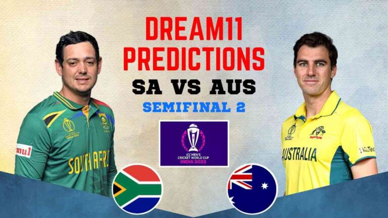 SA vs AUS Dream11 Prediction, Semifinal