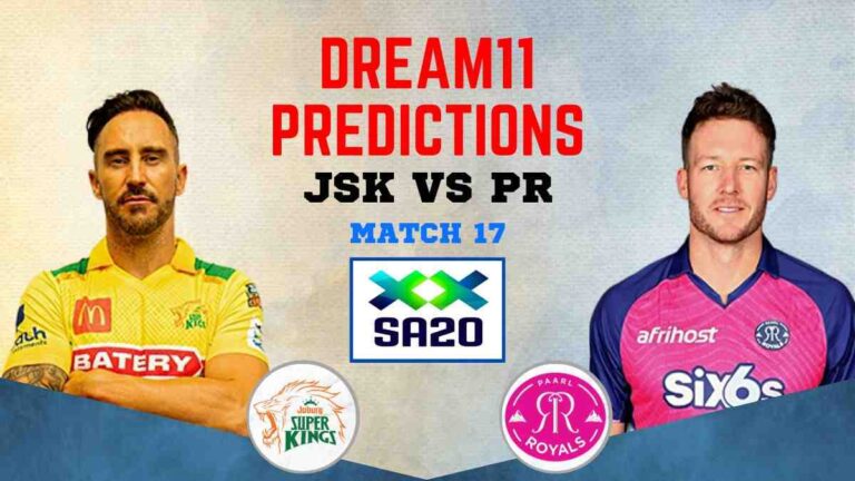 JSK vs PR Dream11 Prediction