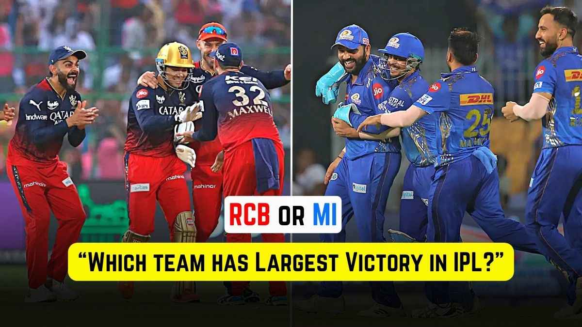 IPL 2024: Top 10 Largest Wins in IPL by Runs