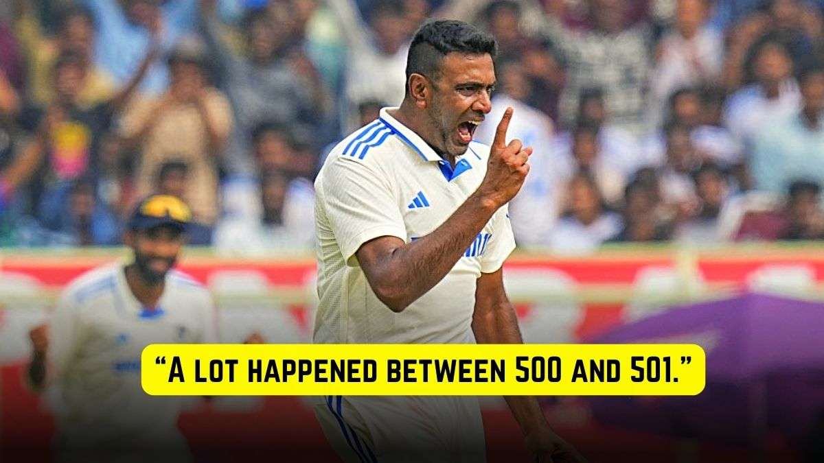 Ravi Ashwin's wife said, 48 hours between 500 and 501 wickets were the longest hours of our lives