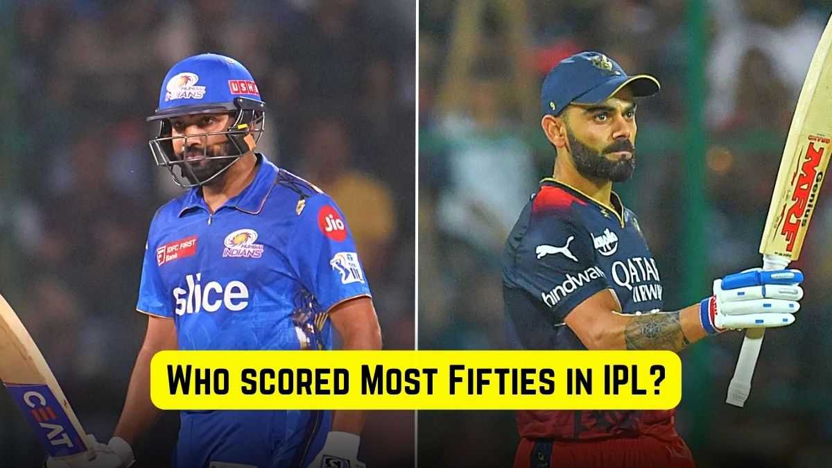 Top 10 Players Who Scored Most Fifties in IPL