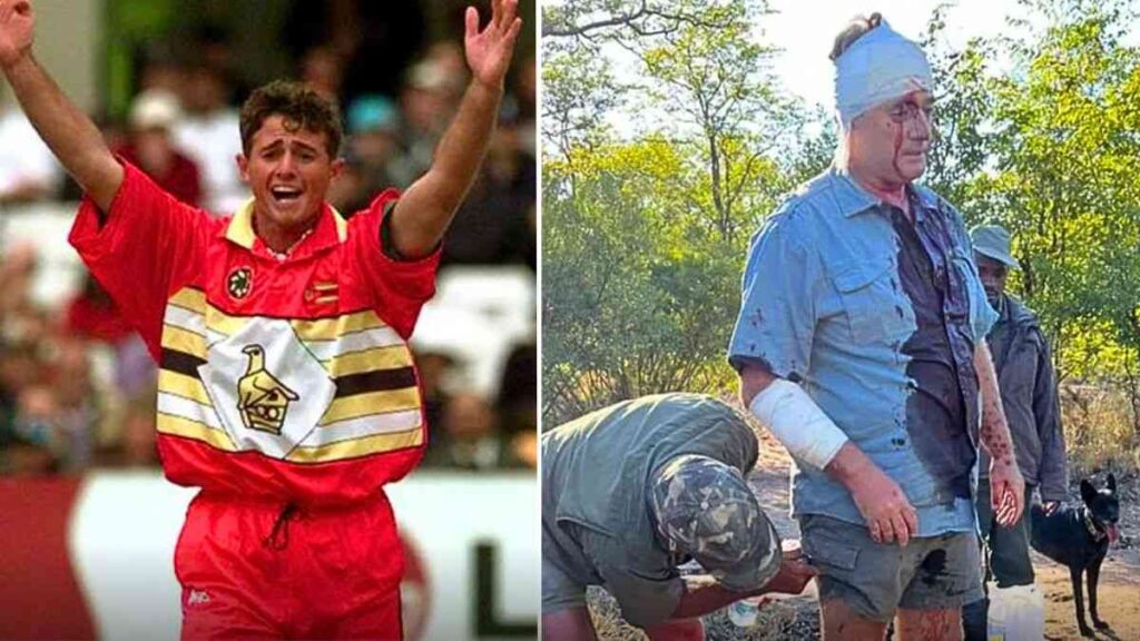 Leopard Attacked Zimbabwe's cricketer, His Loyal Dog Saved Him