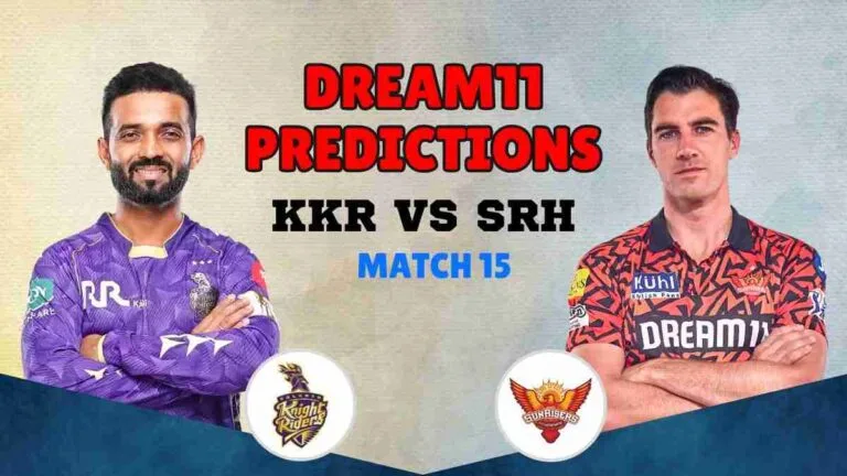 KKR vs SRH Dream11 Prediction, IPL 2025