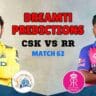 CSK vs RR Dream11 Prediction, IPL 2025
