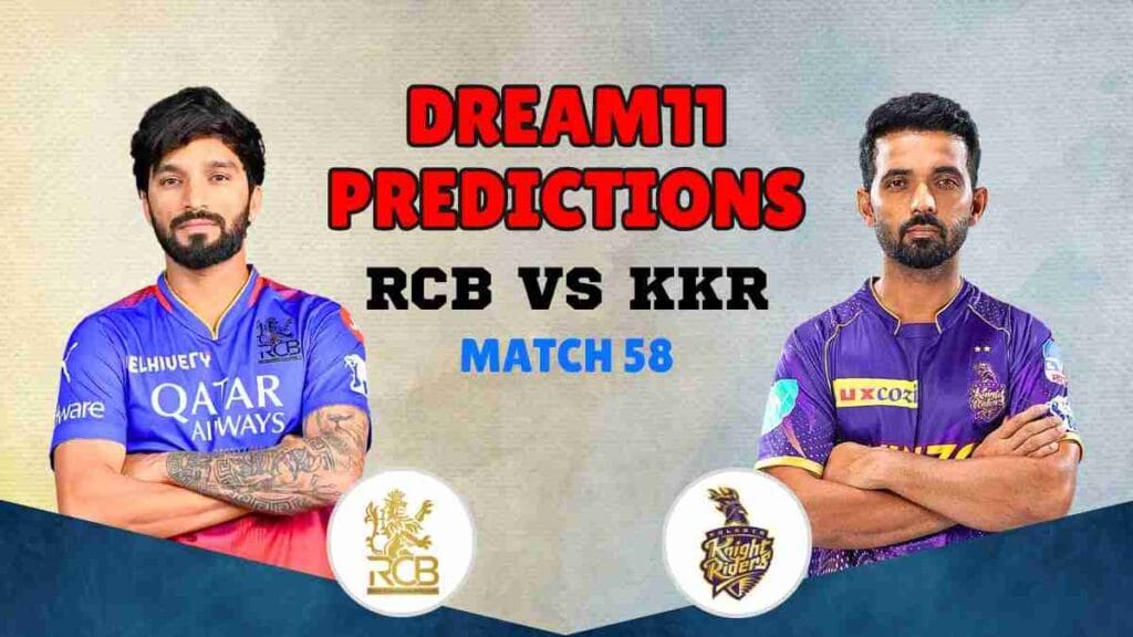 RCB vs KKR Dream11 Prediction, IPL 2025